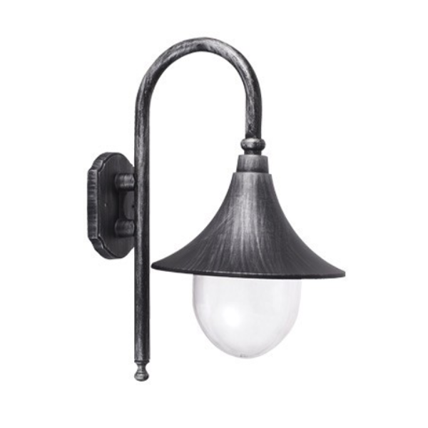 Lanterna Galatea a Muro E27 IP44 Nero Anticato (Copia) HOMIX STORE