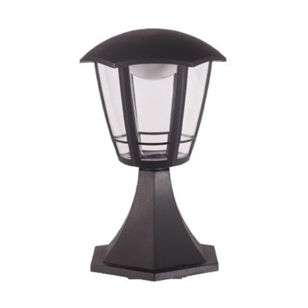 Lanterna LED Era su Base IP44 Nero 8W 400 Lumen HOMIX STORE